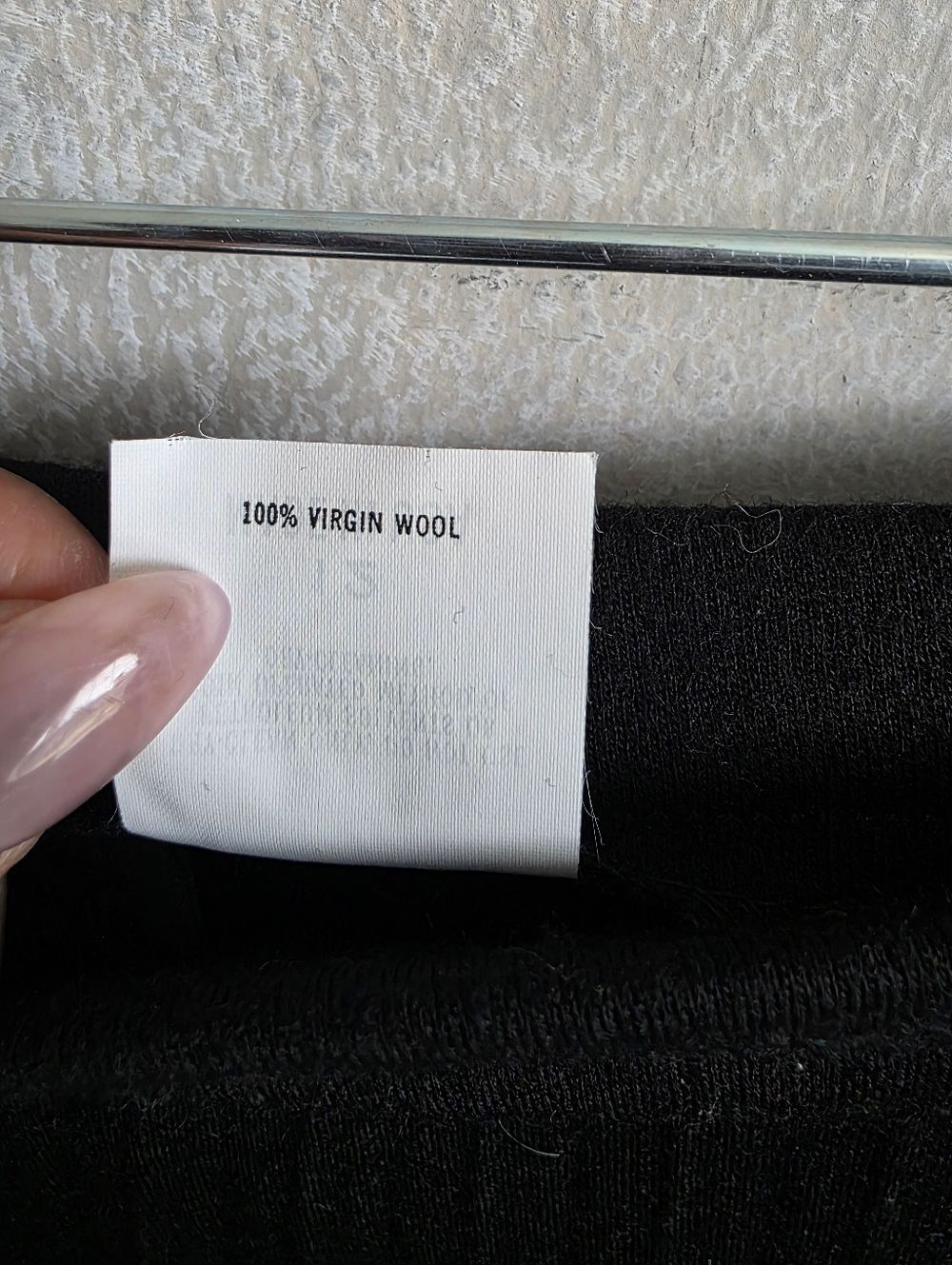 Vintage Black & Blue Virgin Wool Pleated Midi Skirt Womens 12 Set Of 2 Preppy - Picture 8 of 16